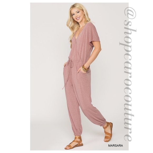 Tonal Leopard Print Jumpsuit - Picture 2 of 5